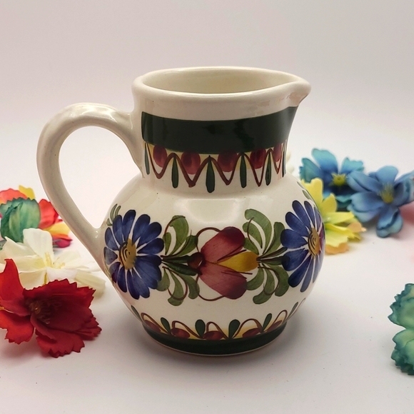 Wechsler Handmade floral Vintage Jug / Pitcher - Picture 3 of 6